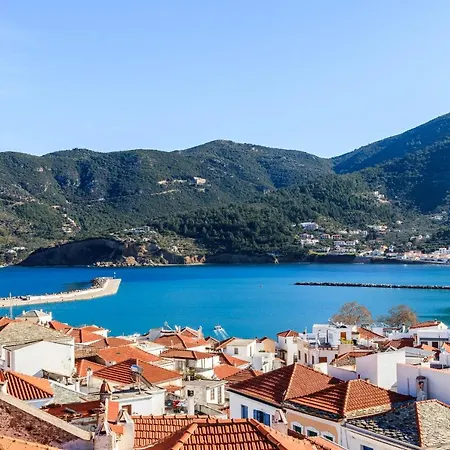 Sun Nest House Villa Skopelos Town Exterior photo